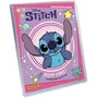 Panini Pack de démarrage cartes Stitch - Classeur, 12 cartes et porte-carte avec charm