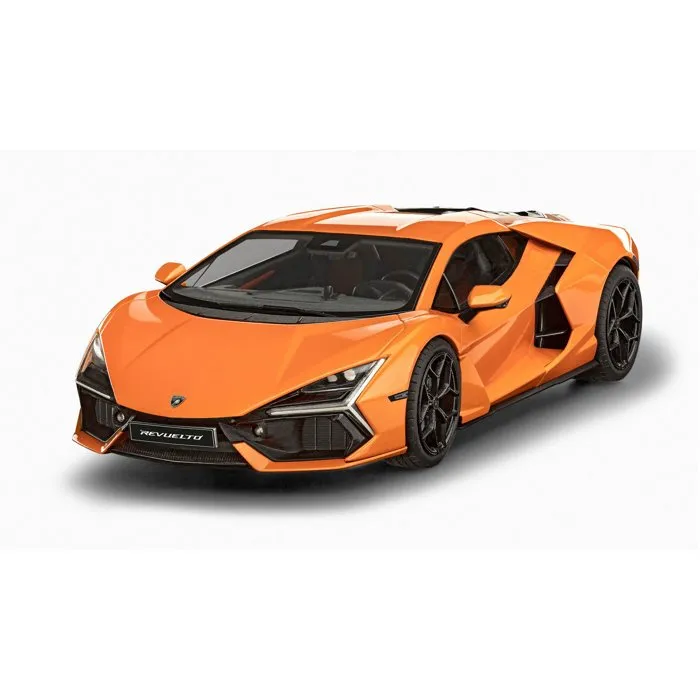 Revell - Maquette à construire - Lamborghini Revuelto - Supercar hybride - Avec colle, peintures et pinceaux