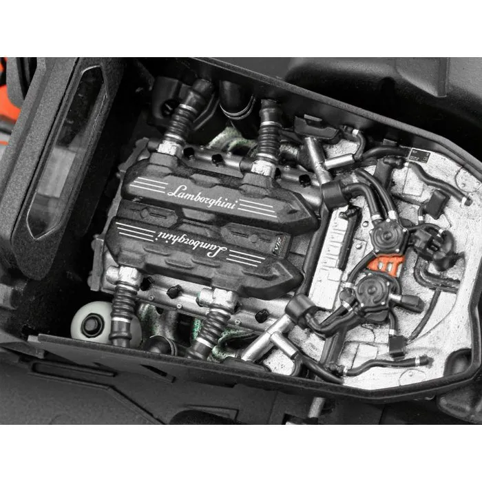 Revell - Maquette à construire - Lamborghini Revuelto - Supercar hybride - Avec colle, peintures et pinceaux