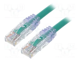 PANDUIT Câble de raccordement Cat 6a U/UTP 2m RJ45 vert