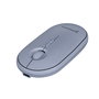 Phoenix Technologies Souris Sans Fil Rebble Bluetooth et 2.4 GHz Bleue - Silencieuse, Légère, Rechargeable USB-C