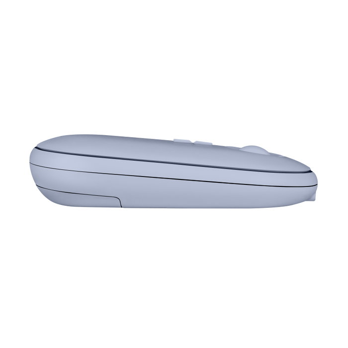 Phoenix Technologies Souris Sans Fil Rebble Bluetooth et 2.4 GHz Bleue - Silencieuse, Légère, Rechargeable USB-C