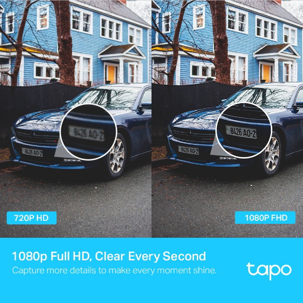 TP-Link Tapo C500 Caméra WiFi Surveillance 360° IP65 Vision Nocturne Full HD 1080p Détection IA TP-Link Tapo C500 Caméra WiFi Surveillance 360° IP65 Vision Nocturne Full HD 1080p Détection IA