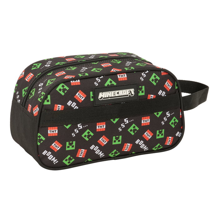 Nécessaire de Voyage Minecraft Noir 26 x 15 x 12 cm
