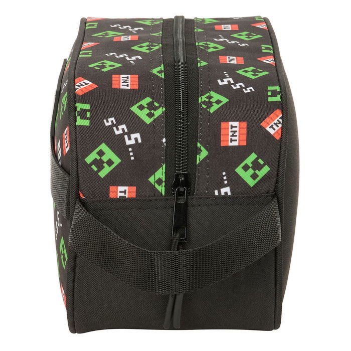 Nécessaire de Voyage Minecraft Noir 26 x 15 x 12 cm