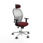 Piqueras y Crespo Chaise de Bureau 1D086G2 Bordeaux