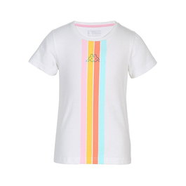 Ensemble de Sport pour Enfants Kappa Quome Kid Jr Blanc 34-36