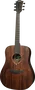LAG Guitare Acoustique Dreadnought - Sauvage