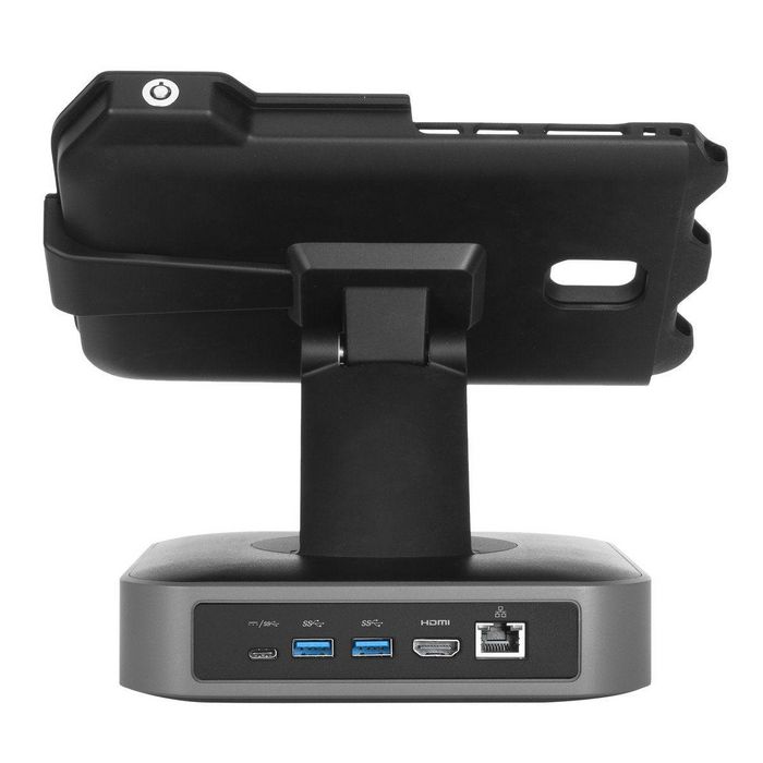 Targus Station d'accueil HDMI avec port vidéo unique pour tablette, Gigabit Ethernet, USB-A 3.2 Gen 1 et USB-C, compatible DeX et charge