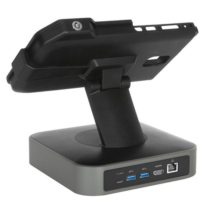 Targus Station d'accueil HDMI avec port vidéo unique pour tablette, Gigabit Ethernet, USB-A 3.2 Gen 1 et USB-C, compatible DeX et charge