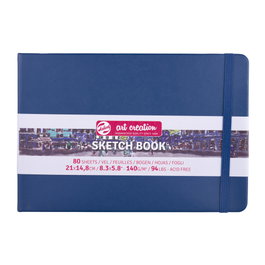 Talens Art Creation Carnet de Croquis Bleu Marine 21 x 14,8 cm