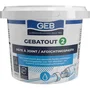 Geb Pâte à joint Gebatout 2, Compatible eau potable, pour étanchéité réseaux sanitaires, Pot 500 g