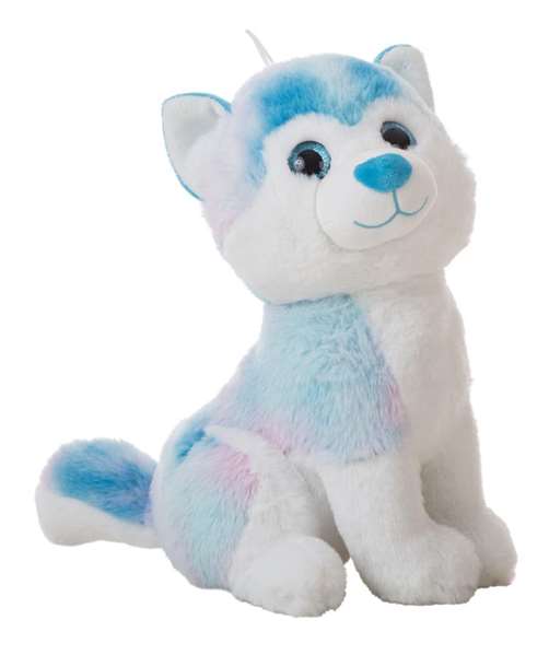 Creaciones Llopis Husky blue - Peluche chien Husky bleu de 60 cm - Polyester - Pour enfant à partir de 3 ans Creaciones Llopis Husky blue - Peluche chien Husky bleu de 60 cm - Polyester - Pour enfant à partir de 3 ans