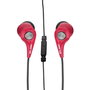 Elbe AU-107-MIC Casque d'écoute sportif intra-auriculaire avec microphone et protection étanche IPX4 - Noir
