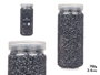 GIFTDECOR Bote Piedra 2-5 mm Métallisée Noir 700g