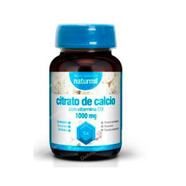 Dietmed Citrato De Calcio 120 comprimés - Complément alimentaire calcium et vitamine D pour os et dents