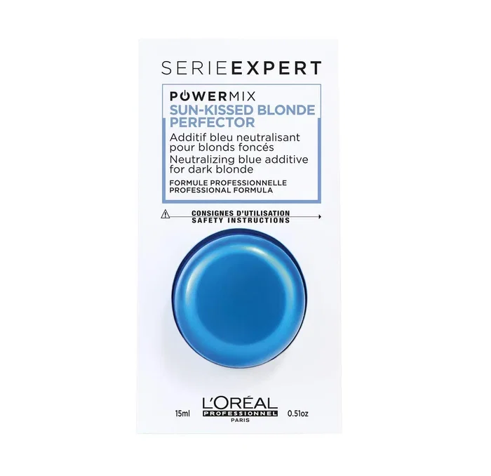L'Oreal Professionnel Serie Expert PowerMix Shot Crème capillaire de neutralisation blond foncé 15 ml L'Oreal Professionnel Serie Expert PowerMix Shot Crème capillaire de neutralisation blond foncé 15 ml