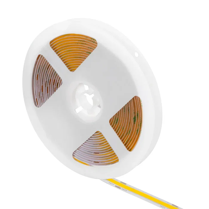 Tira LED COB 5M 12W/M 960Lm/M 2700K IP20 24VDC Blanco Cálido