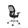 Piqueras y Crespo Chaise de Bureau 3D086N0 Gris foncé