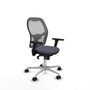 Piqueras y Crespo Chaise de Bureau 3D086N0 Gris foncé