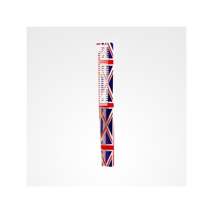 Zzmen Peigne de Coupe Union Jack Line N°8 - Peigne Professionnel de Coiffure Zzmen Peigne de Coupe Union Jack Line N°8 - Peigne Professionnel de Coiffure