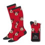 Cerdá Chaussettes Minnie T3643 Rouge 36-43