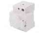 HAGER Prise Schuko simple pour rail DIN