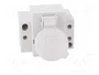 HAGER Prise Schuko simple pour rail DIN