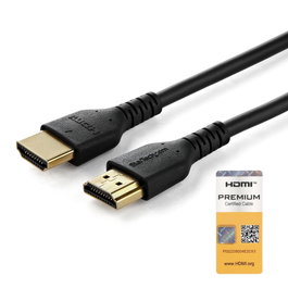 Startech Câble HDMI 4K Ultra HD 1 m Noir RHDMM1MP
