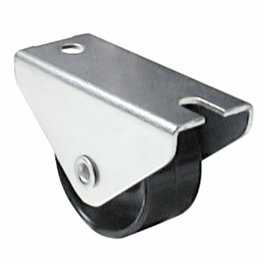 Q&Q P/NIDO - Roue fixe avec jante en plastique pour lit gigogne, Ø25 mm H28 mm, couleur nid