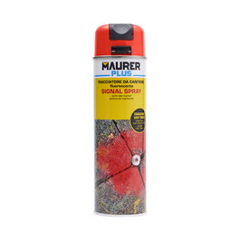 MAURER Spray de traçage rouge fluorescent 500 ml
