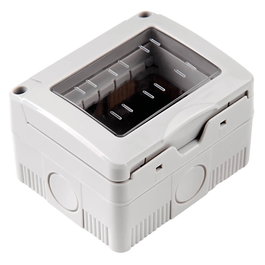 GSC Evolution Boîte de surface 3 modules avec couvercle IP55