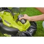 Ryobi Tondeuse à gazon poussée sans fil 18V Brushless RY18LMX40C-0 - Ø coupe 40 cm - Fonctions ramassage et mulching - Compatible batteries ONE+ - Vendue nu