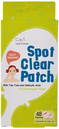 Cettua Spot Clear Patch de traitement local, 48 pcs