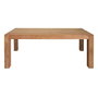 Home ESPRIT Table de Salle à Manger Marron bois de teck 200 x 100 x 76 cm