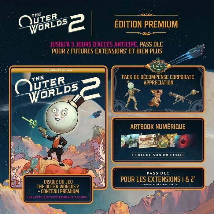 Microsoft The Outer Worlds 2 - Édition Premium - Xbox Series X