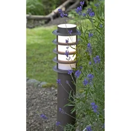 Brilliant Borne d'extérieur LED Oskar Marron Rouille H51cm