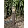 Brilliant Borne d'extérieur LED Oskar Marron Rouille H51cm