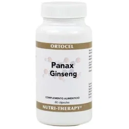 Ortocel Nutri-Therapy Panax Ginseng 60 Gélules Complément Alimentaire