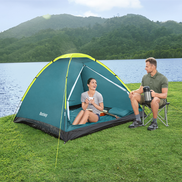 Bestway 68084 Tente de camping en polyester et fibre de verre 205x145x100 cm