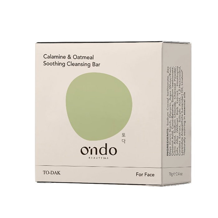 Ondo Beauty 36.5 Barre Clarifiante Apaisante Calamine & Avoine 70g