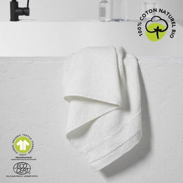 Today Serviette de bain HOY 50 x 90 cm 100% Coton Biologique Certifié Oeko-Tex GOTS TOD3574643536020