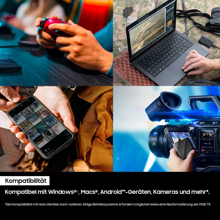 Disque Dur Externe Samsung T9 2,5" 1 TB SSD