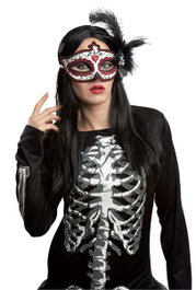 My Other Me - Antifaz - Masque pour les yeux en tissu PVC - Taille unique - Supports les langues: espagnol, anglais, français, italien, portugais, allemand