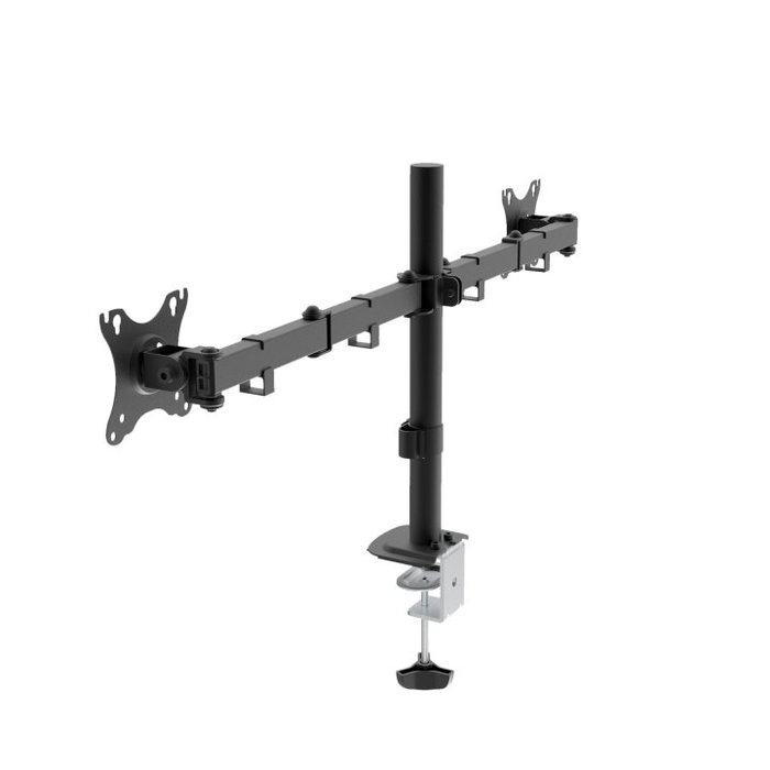 UNYKAch UK1422 Support pour écran double bras articulé VESA 75x100 mm jusqu'à 32 pouces 10 kg UNYKAch UK1422 Support pour écran double bras articulé VESA 75x100 mm jusqu'à 32 pouces 10 kg