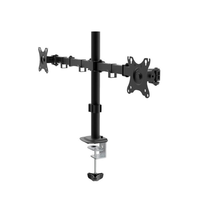 UNYKAch UK1422 Support pour écran double bras articulé VESA 75x100 mm jusqu'à 32 pouces 10 kg UNYKAch UK1422 Support pour écran double bras articulé VESA 75x100 mm jusqu'à 32 pouces 10 kg