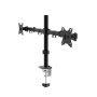 UNYKAch UK1422 Support pour écran double bras articulé VESA 75x100 mm jusqu'à 32 pouces 10 kg