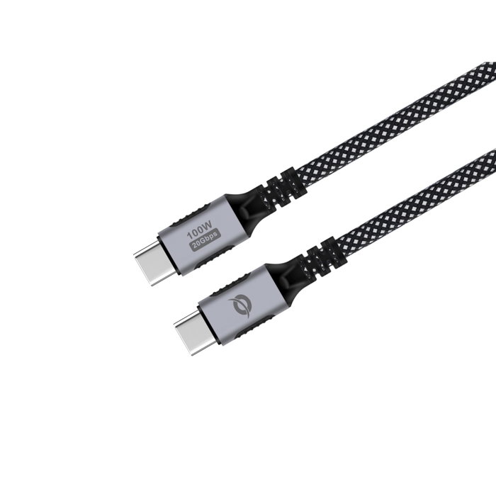Conceptronic Câble USB-C vers USB-C ETTA07B12 1,2m 100W 20 Gbit/s Conceptronic Câble USB-C vers USB-C ETTA07B12 1,2m 100W 20 Gbit/s