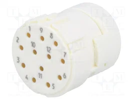 HARTING Connecteur M23 femelle 12 broches industriel