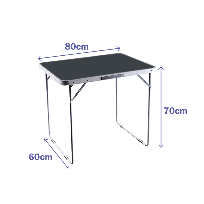 Marbueno 10029G Table Pliable Gris Acier 80x60x70 cm pour Camping et Plage Marbueno 10029G Table Pliable Gris Acier 80x60x70 cm pour Camping et Plage